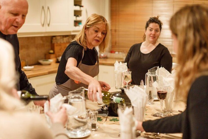 Irish Craic & Cuisine (Cooking Class & Dinner)