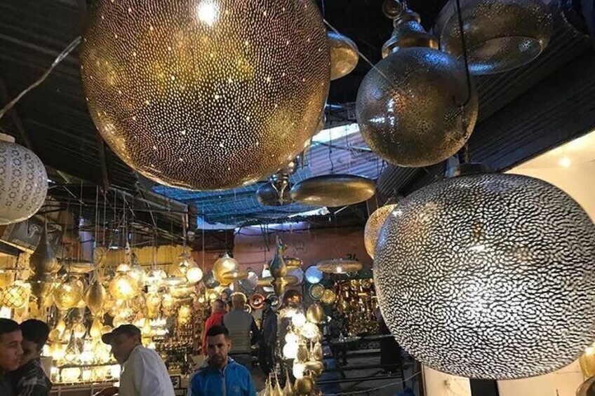 Marrakech Private Shopping in Berbers souks - Old market 