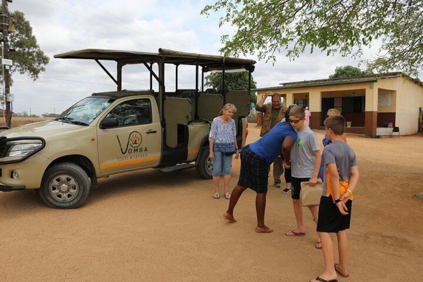 Village Tour + Half day Safari