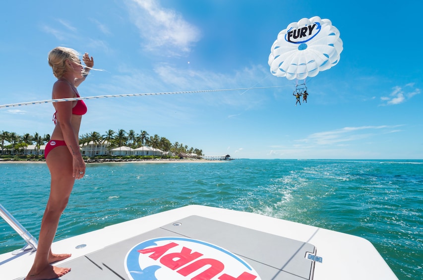 Key West & Parasailing Adventure from Miami