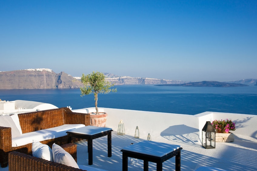 Santorini in 1 Day by Land & Sea