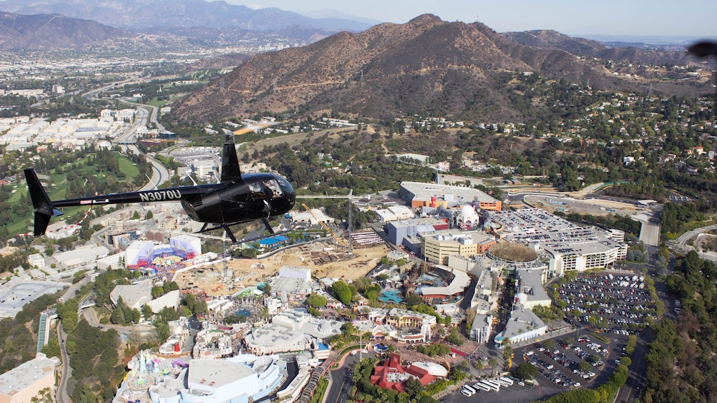 Aerial view near los angeles