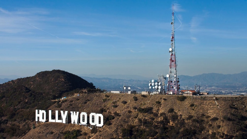 Hollywood sign near Los Angeles