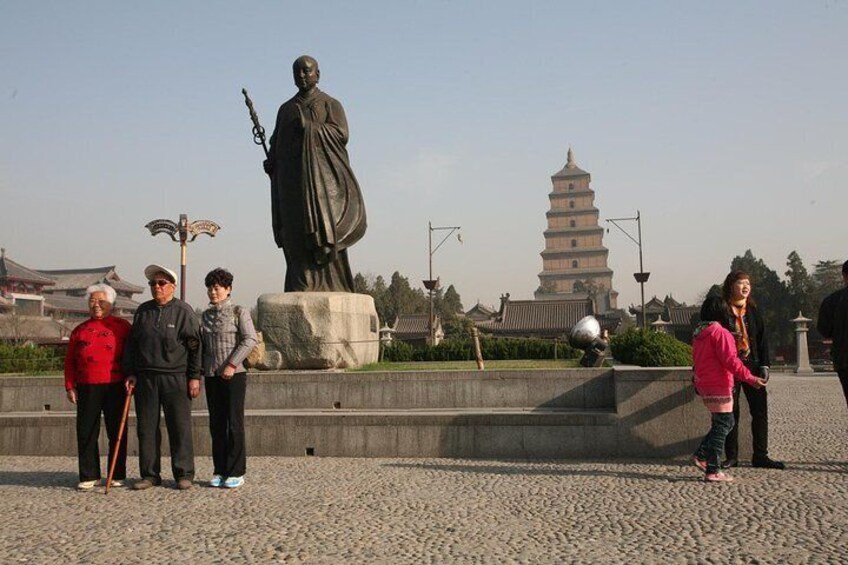 South Square of Big Wild Goose Pagoda