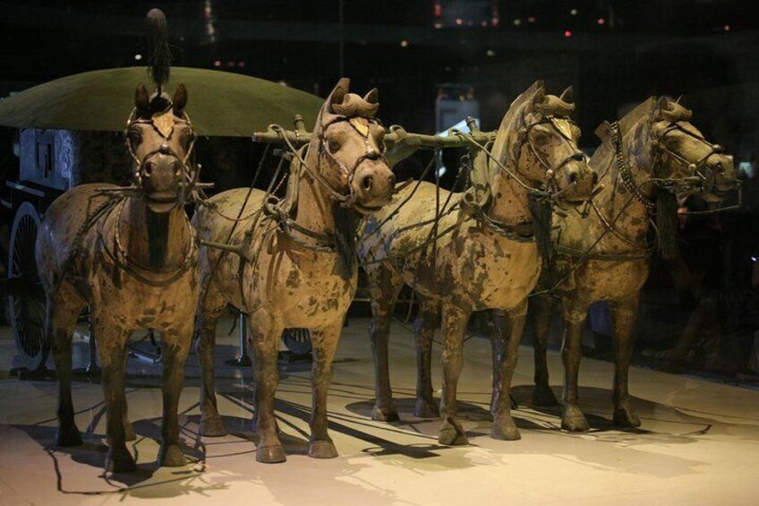 Bronze Chariot and Horses