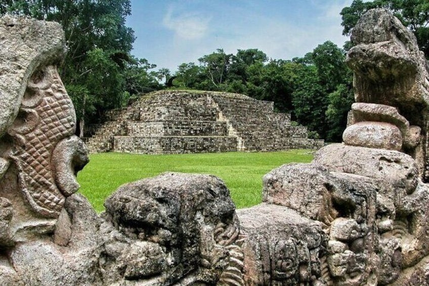 Central square of the Archaeological Site.