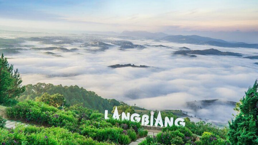 Da Lat Full-day Tour with Langbiang Mountain, Datanla Waterfall, Crazy House