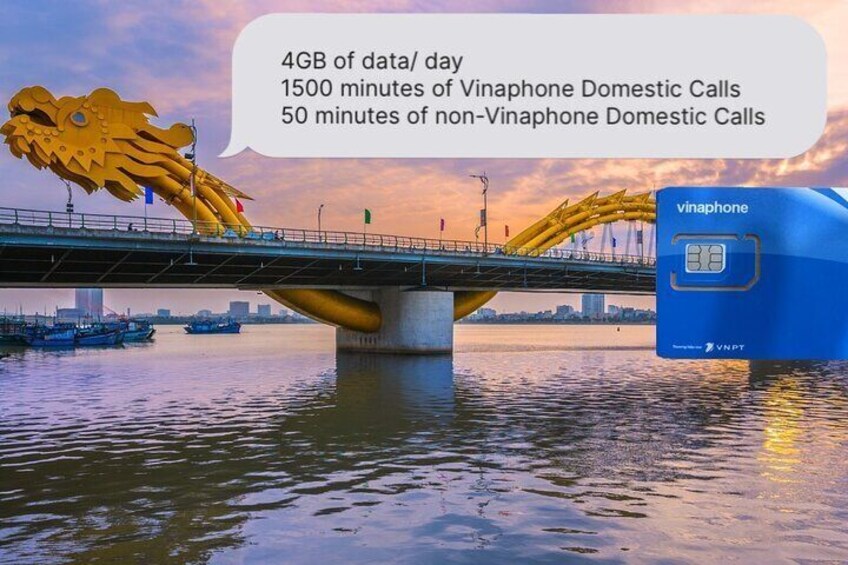 4G SIM card DAD or Hotel Pickup in Da Nang