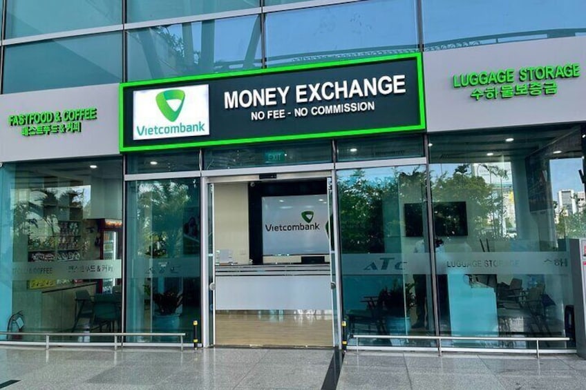 Vietcombank Money Exchange at Da Nang International Airport (International Terminal)