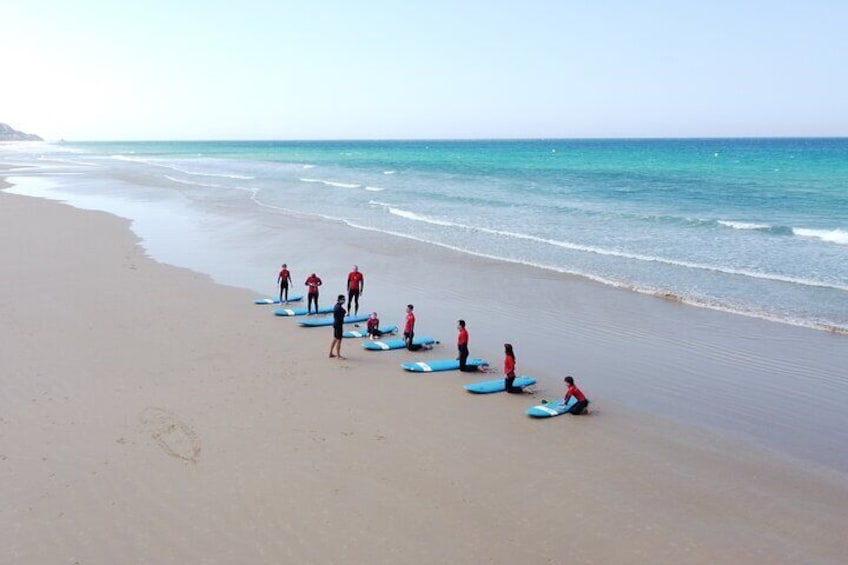 Foto de Dron curso de surf regular adolescentes 