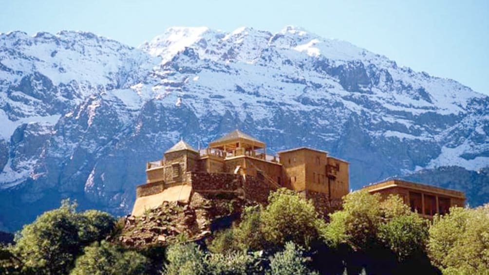 Stunning village on a mount in Marrakech 