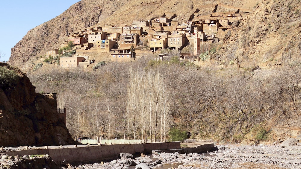 Stunning view of a village area in Marrakech 