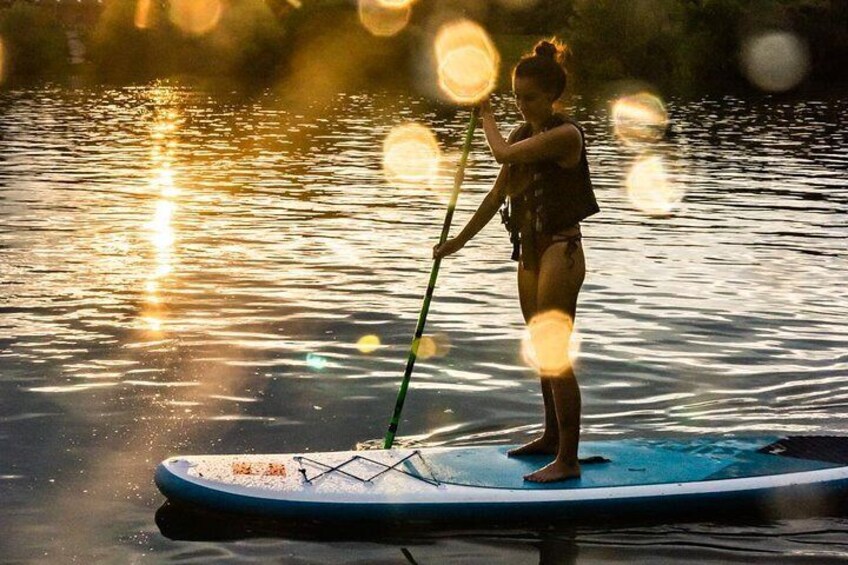 SUP Budapest: Sunset tour