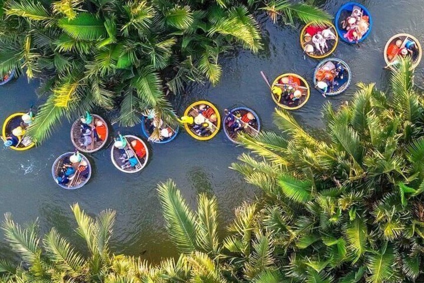 DaNang City & Coconut Jungle-Basket Boat-Hoi An city-Night Market