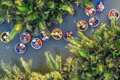 DaNang City & Coconut Jungle-Basket Boat-Hoi An city-Night Market