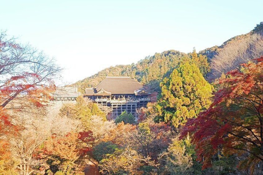 Kiyomizu-dera in Autumn