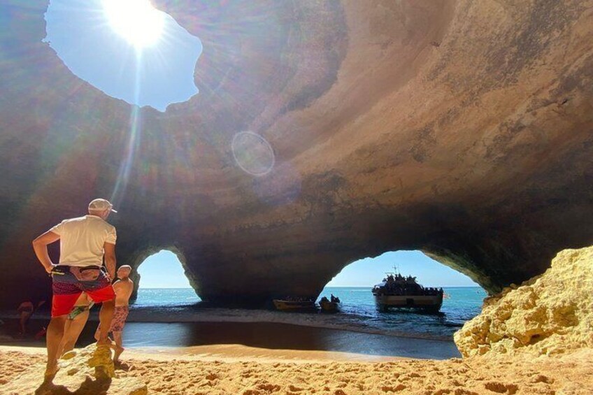 Inside Benagil Cave