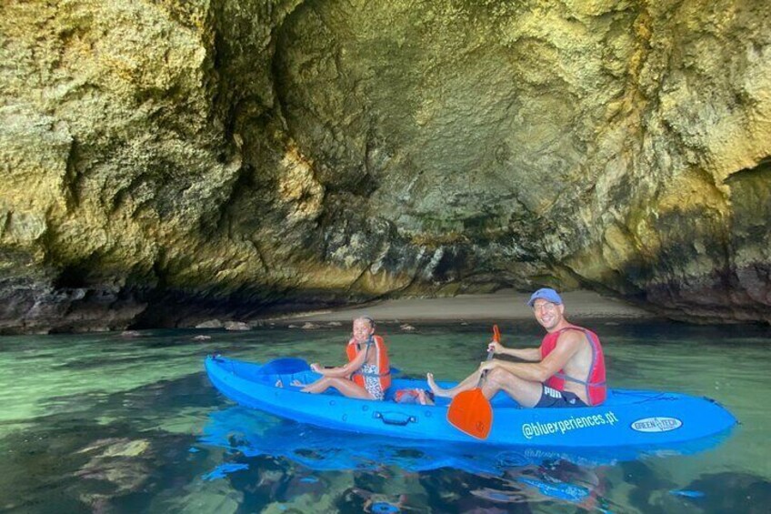 Kayaking to Benagil Cave, Small group guided by a local native