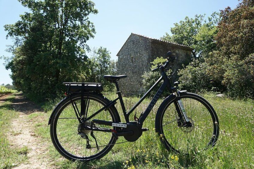 Treasure/paper hunt by e bike from Vaison la Romaine