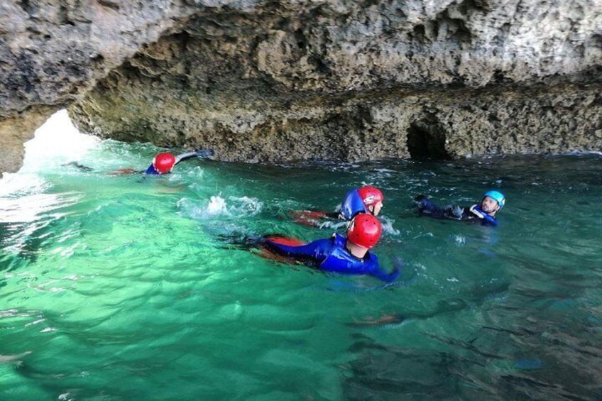 Explore the caves