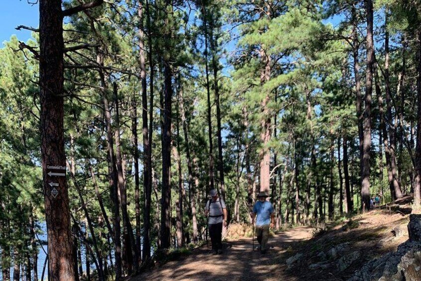 Private Mount Rushmore and Flume Trail Hike