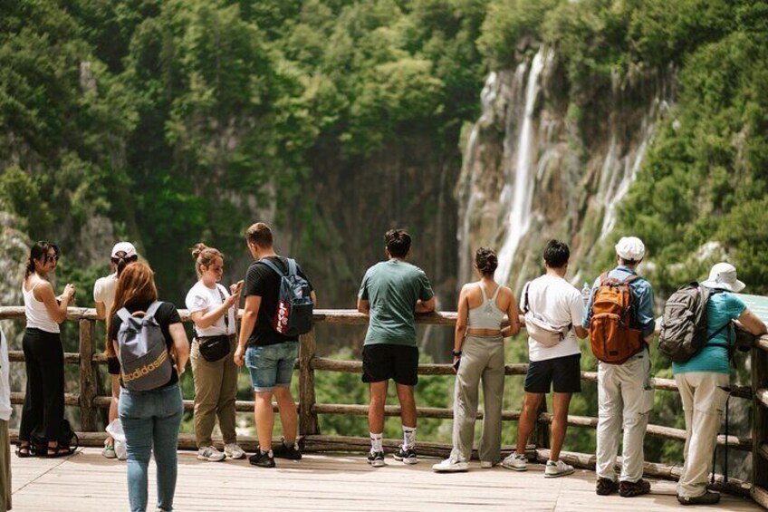 Plitvice Lakes & Rastoke small-group, w/ ticket (guaranteed dep.)