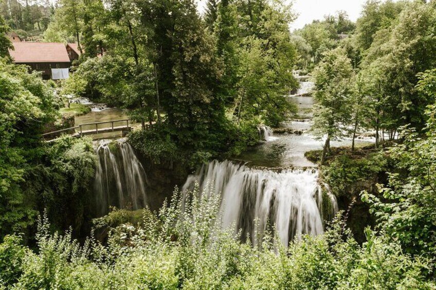 Plitvice Lakes & Rastoke small-group, w/ ticket (guaranteed dep.)