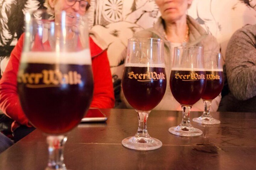 Taste the best Belgian craft beers 