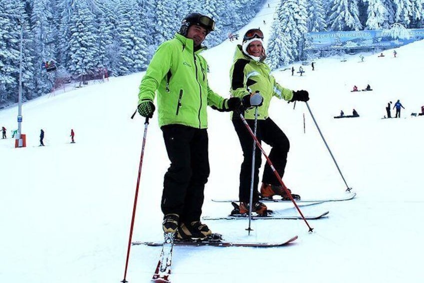 Private ski lesson