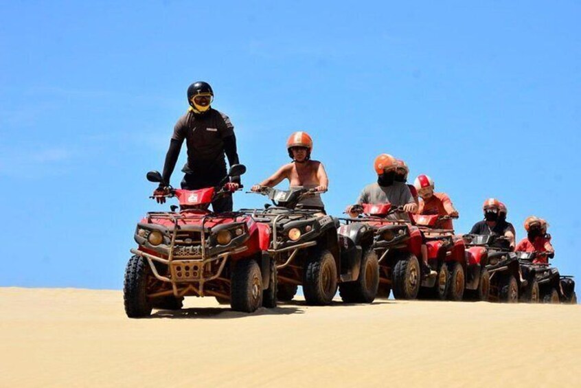 Boa Vista Island: Half-day Quad Tour to Santa Monica Beach 