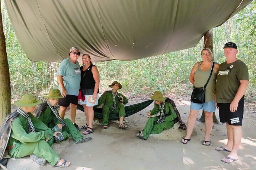 Small Morning/Afternoon Group - Half Day To Cu Chi Tunnels