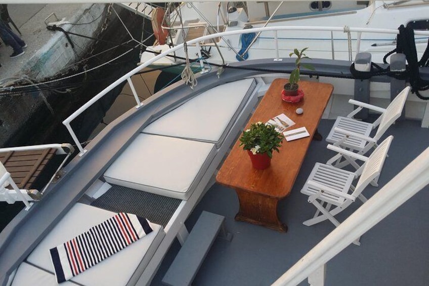 Sunset Cruise with a Swimming Stop at Kalithea Bay