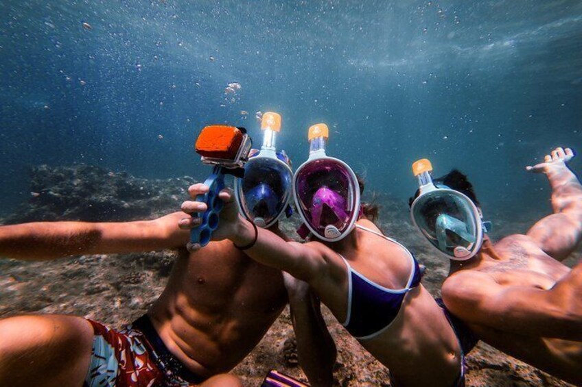 Full Face snorkel mask available