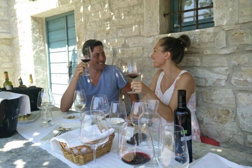 Wine & more Tour , private guided wine tour from ROVINJ & PULA to wine cellars