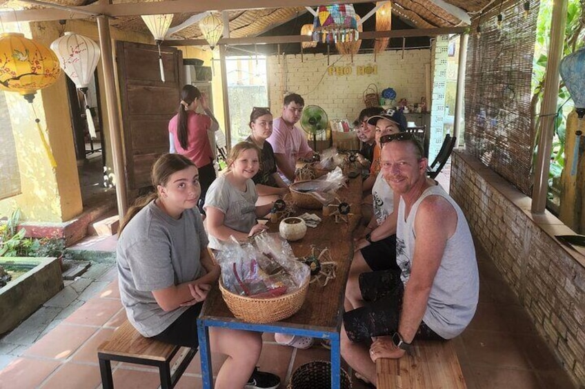 Pottery Making, Lantern Making, Coconut Village, Authentic Meal & Foot Massage