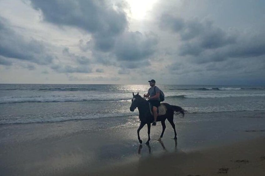 1-Hour Seminyak Beach Horse Riding