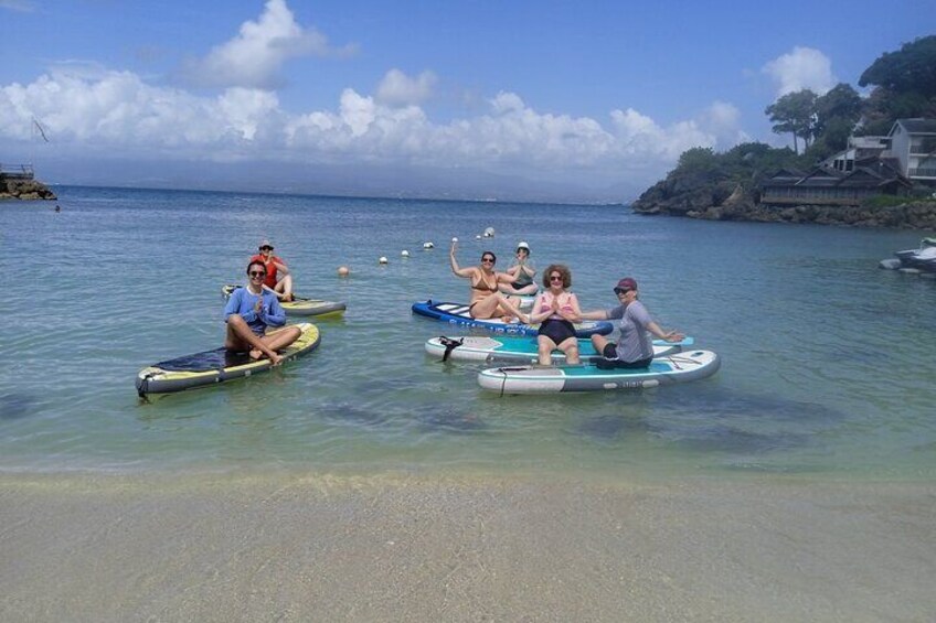 Yoga Paddle Aqua Zen, yoga on a floating carpet in connection with nature!