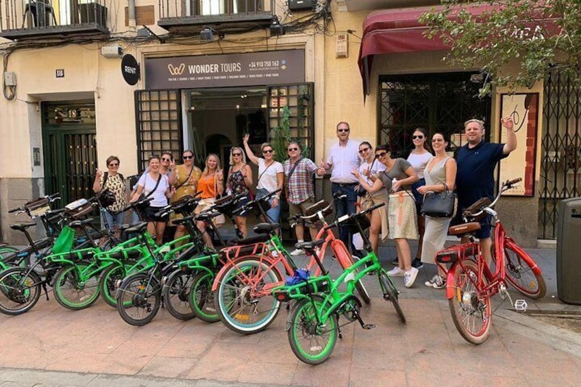 Madrid Fun and Sightseeing Ebike tour 3 hours Basic fundamental tour of Madrid