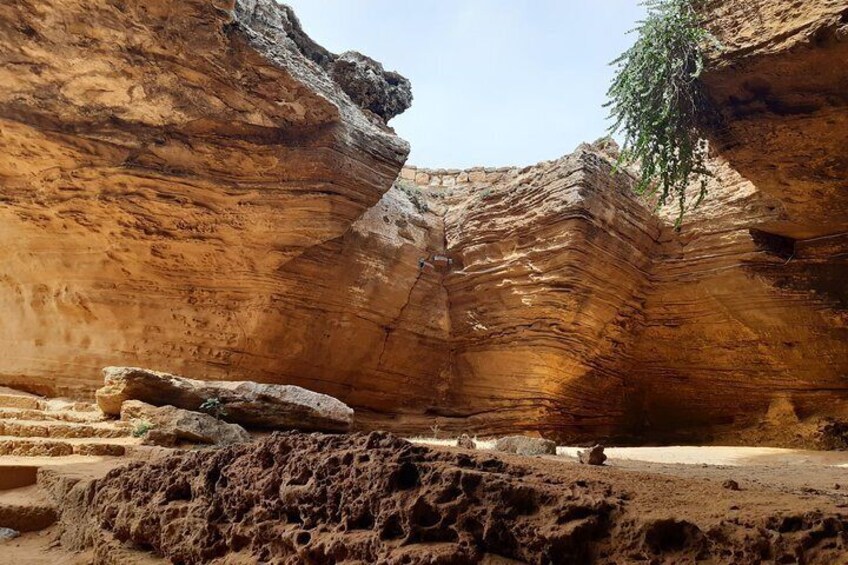 The ancient Roman quarries
