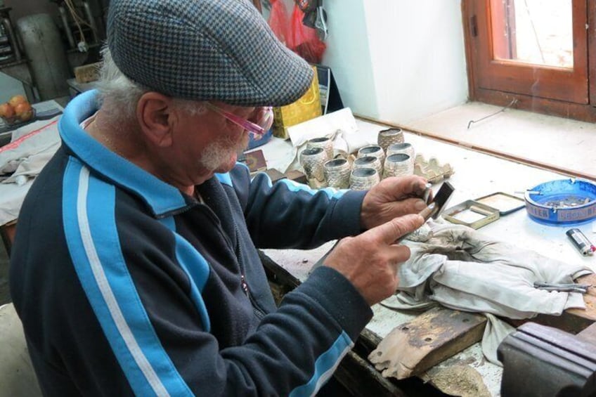 Meet local artists and craftsmen
