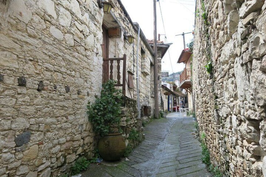 Cobblestoned streets and authentic atmosphere