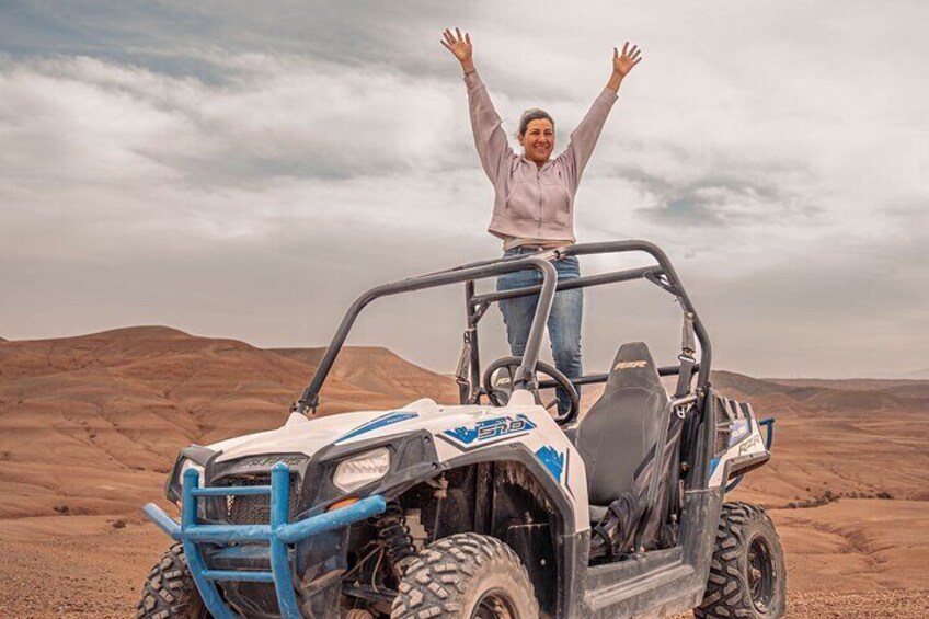 Half day in Buggy Lake Takerkoust and Desert Agafay