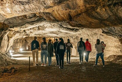 Caves prehistory of Esplugues with hotel pickup