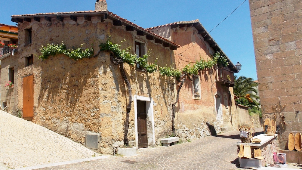 Old buildings in Cagliari