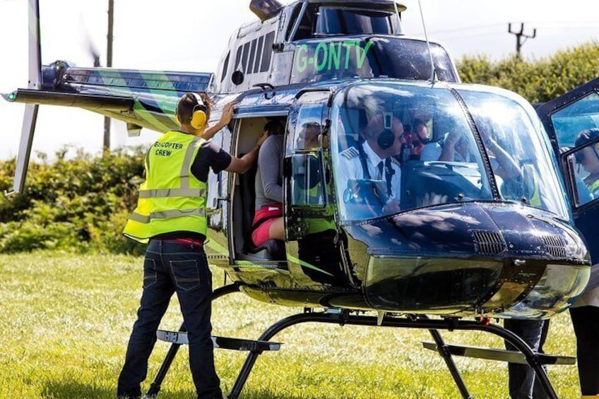 30-Minutes Extended Dublin City and Stadiums Helicopter Tour