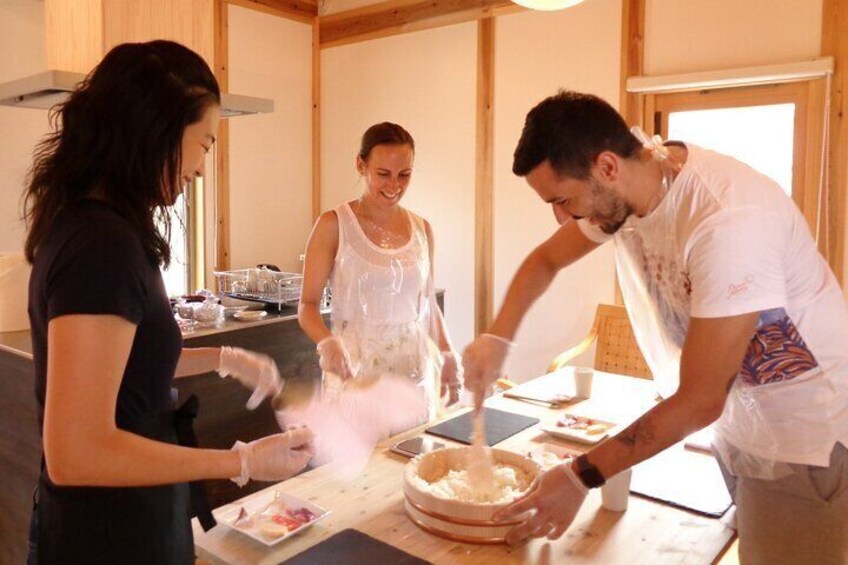 Sushi Making Experience in KYOTO