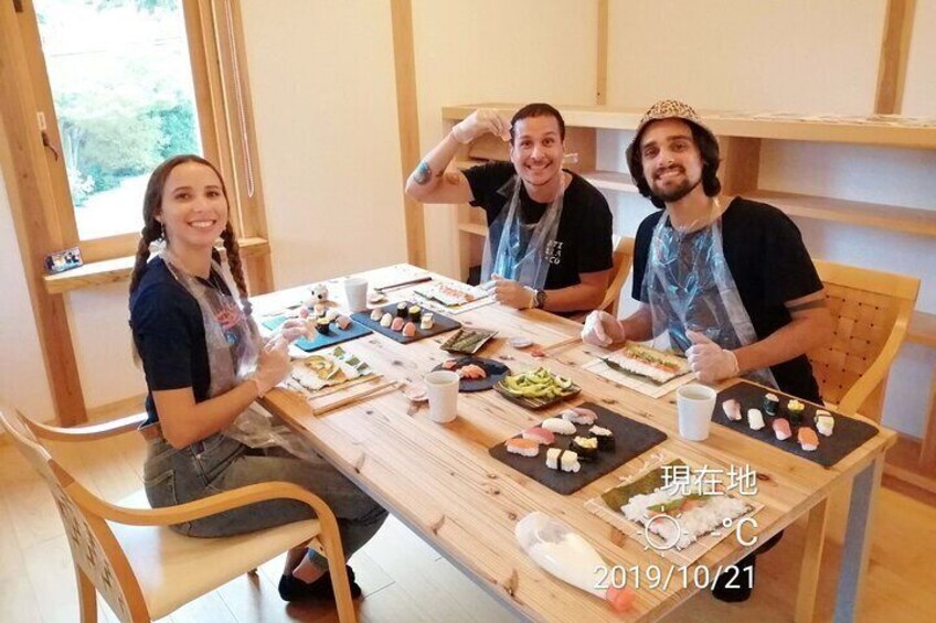 Sushi Making Experience in KYOTO