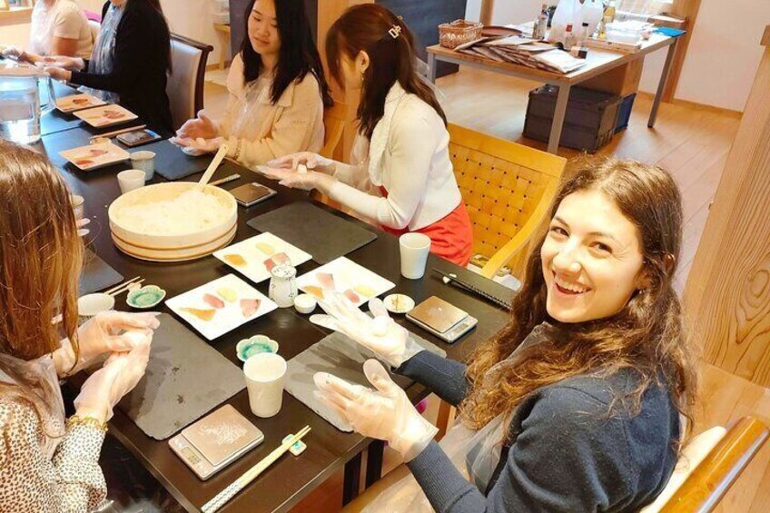 Sushi Making Experience in KYOTO