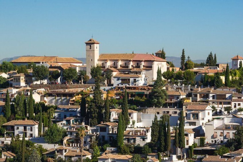 Travel Seville to Granada with Entrance to the Private Alhambra