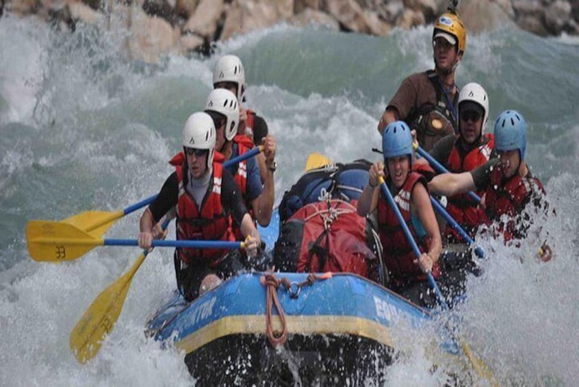 Rafting in Trisuli River